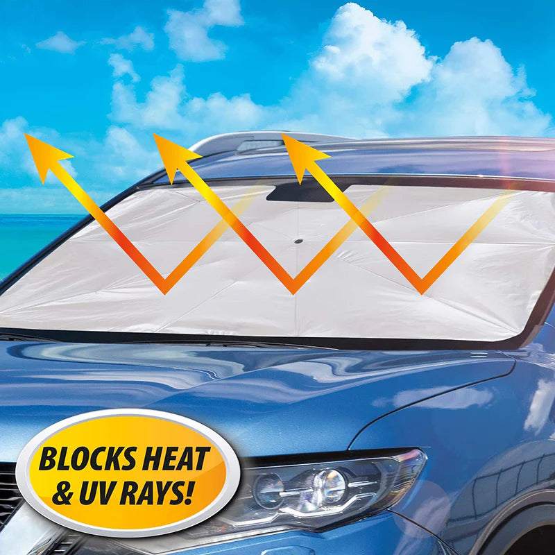Car Windshield Sun Shade | واقي شمس للزجاج الأمامي للسيارة